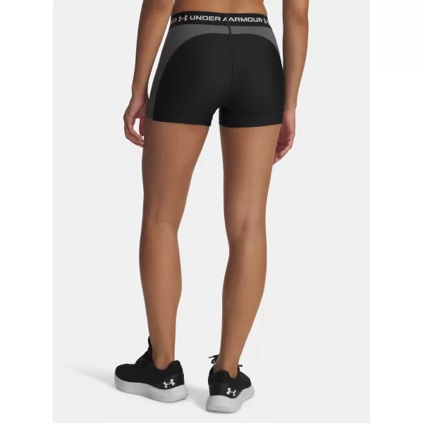  Дамски шорти UNDER ARMOUR UA HG RIB SHORTY 6004852-001 ЧЕРЕН 