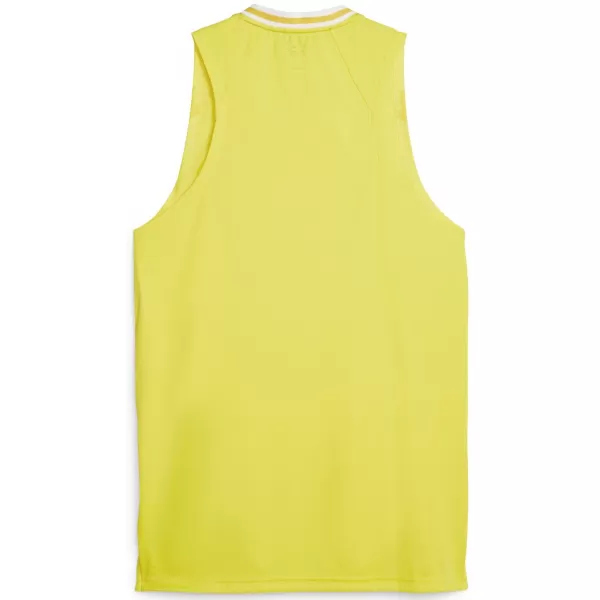 Мъжки фланелка PUMA HOOPS TEAM GAME JERSEY 67662805 КИБЕР ЖЪЛТ 