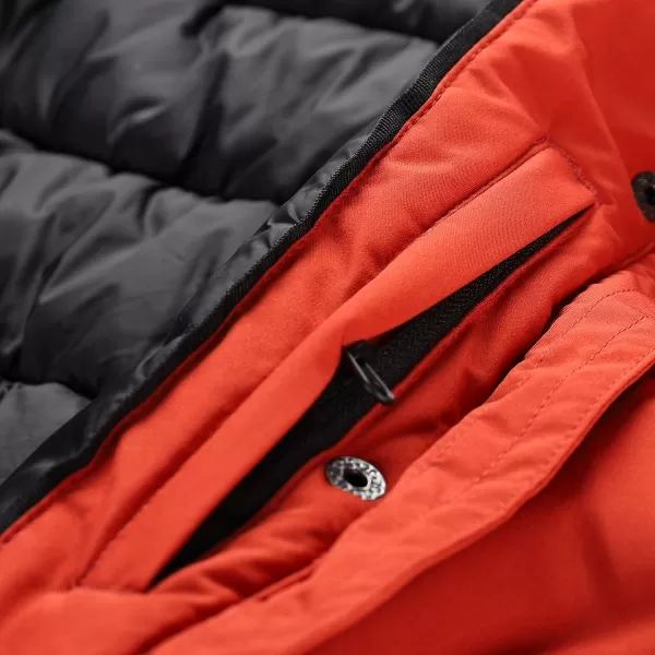  Дамско яке ALPINE PRO WERDA 2 ЧЕРВЕНО 