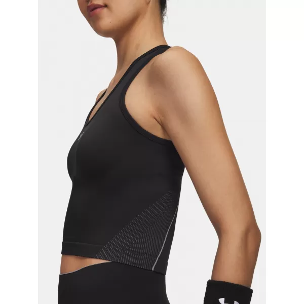  Дамски потник UNDER ARMOUR UA VANISH SEAMLESS TANK 6000640-004 ЧЕРЕН 