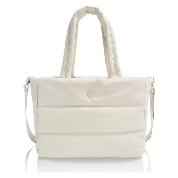 Чанта HEYS PUFFER TRAVEL TOTE МРЪСНО БЯЛО 