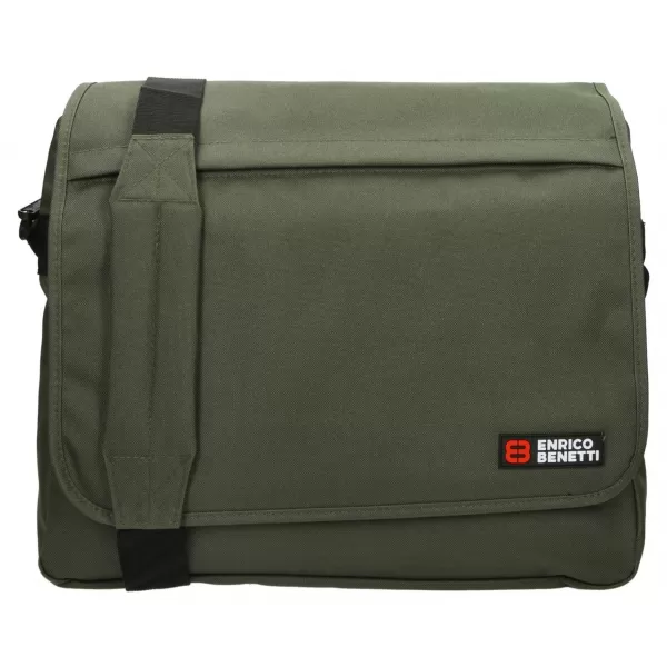  Мъжка чанта ENRICO BENETTI Amsterdam Shoulder Bag МАСЛИНА 