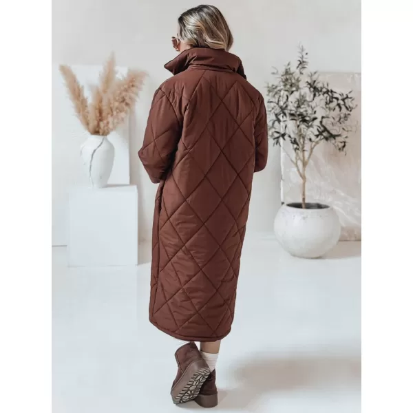  Дамско яке DSTREET TY4917 БРАУН 