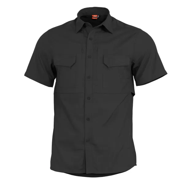  Мъжка риза PENTAGON PLATO SHIRT SHORT K02019 ЧЕРЕН 