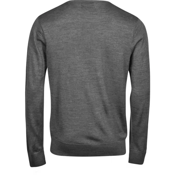  Мъжки пуловер TEE JAYS | TJ 6000 СИВ МЕЛАНЖ 