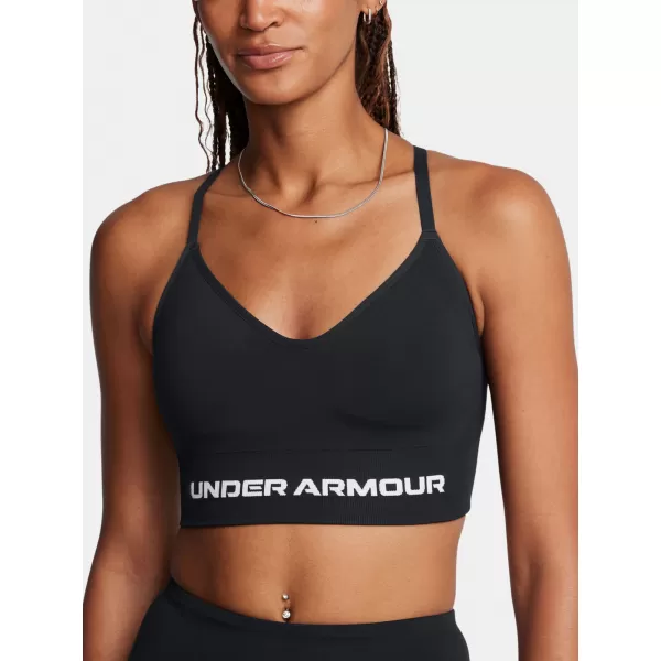  Дамски сутиен UNDER ARMOUR VANISH SEAMLESS LOW BRA 1384417-001 ЧЕРЕН 
