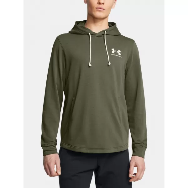  Мъжки суичър UNDER ARMOUR UA RIVAL TERRY LC HD 1370401-390 ЗЕЛЕНО 