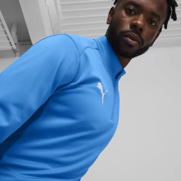  Риза PUMA TEAMGOAL TRAINING 1/4 ZIP TO 658629_02 ЕЛЕКТРИЧЕСКИ СИНЯ ЛИМОНАДА/БЯЛА/ЕКИП ROYAL 