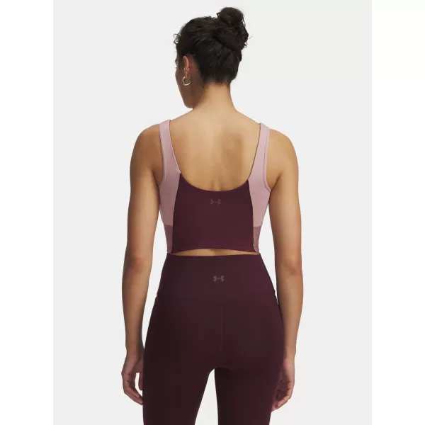  Дамски потник UNDER ARMOUR MERIDIAN COLORBLOCK TANK 6004001-651 КАФЯВО 
