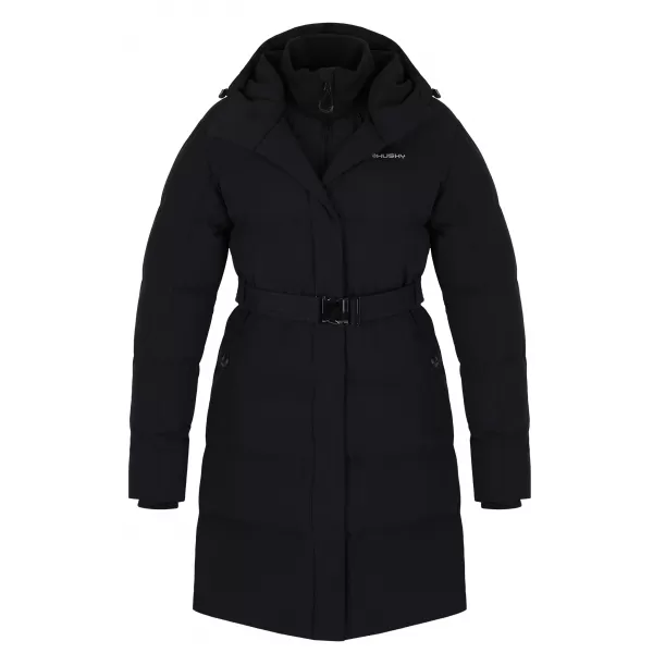  Дамско палто HUSKY NERINE L HT0-0884 ЧЕРЕН 