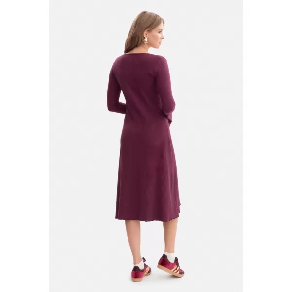  Рокля BEWEAR B308 СЛИВА 