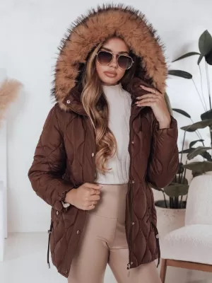 Дамско яке DSTREET TY5013 БРАУН