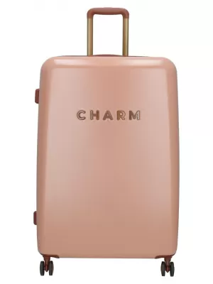 куфар CHARM LONDON CAPETOWN L РОЗОВО