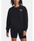 Дамски суичър UNDER ARMOUR ESSENTIAL FLC OS CREW 1379475-001 ЧЕРЕН
