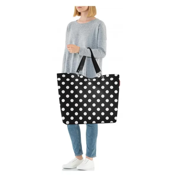  Дамска чанта REISENTHEL SHOPPER XL БЕЛИ ТОЧКИ 