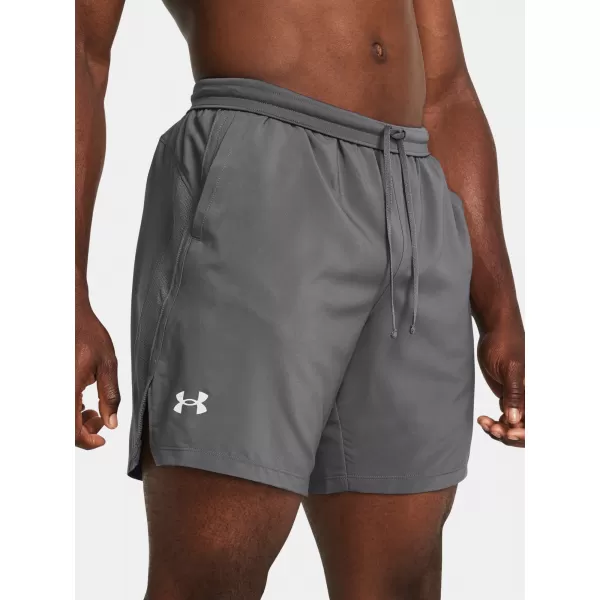  Мъжки шорти UNDER ARMOUR UA LAUNCH 7'' SHORTS 1382620-025 СИВО 