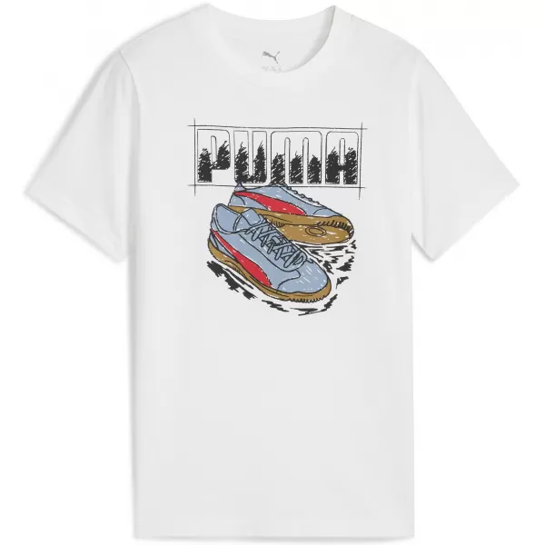  T -shirt PUMA GRAPHIC SNEAKER TEE B 68993902 PUMA WHITE 