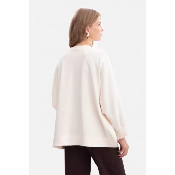  Дамски суичър BEWEAR B306 ВАНИЛИЯ 