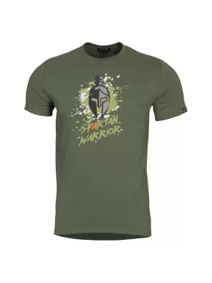 тениска PENTAGON AGERON SPARTAN WARRIOR K09012 МАСЛИНЕНО ЗЕЛЕНО