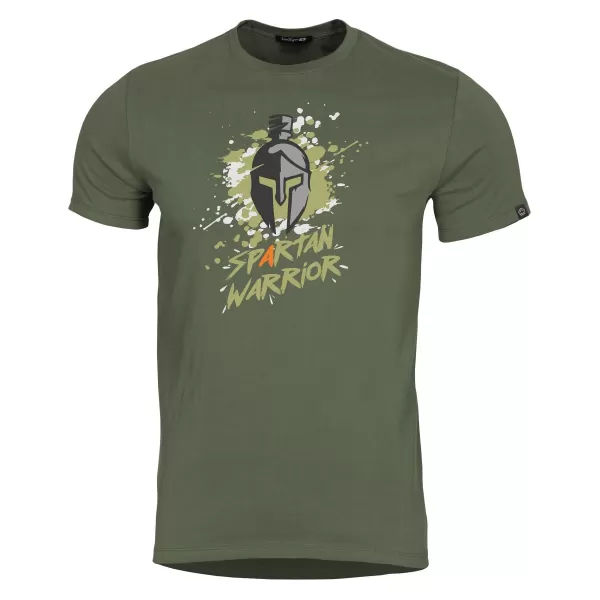  тениска PENTAGON AGERON SPARTAN WARRIOR K09012 МАСЛИНЕНО ЗЕЛЕНО 