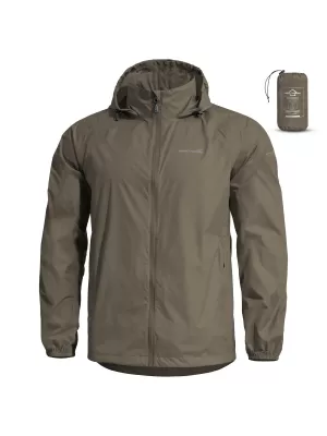 Мъжко яке PENTAGON CLOUDBURST PACKABLE MENS RAIN JACKET K07019 КАФЯВО СИВО