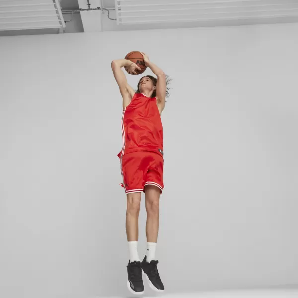  Къси панталони PUMA HOOPS TEAM GAME SHORT 67662904 PUMA RED 