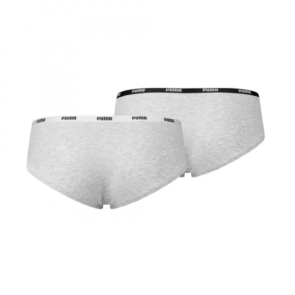  Бикини PUMA WOMEN HIPSTER 2P PACK 90785205 СИВО/СИВО 