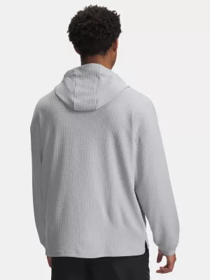 Мъжки суичър UNDER ARMOUR UA RIVAL WAFFLE HOODIE 1383108-011 СИВО