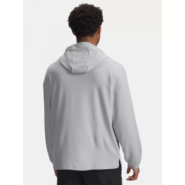  Мъжки суичър UNDER ARMOUR UA RIVAL WAFFLE HOODIE 1383108-011 СИВО 