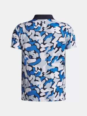 Момчешка тениска UNDER ARMOUR UA MATCHPLAY PRINTED POLO 1377349-412 СИНЬО