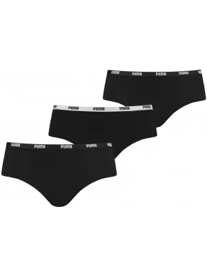 Бикини PUMA HIPSTER 3P PACK 90759202 ЧЕРНО