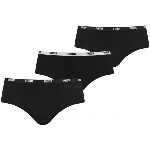  Бикини PUMA HIPSTER 3P PACK 90759202 ЧЕРНО 