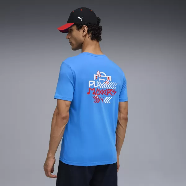  Риза PUMA NEYMAR JR PLAYMAKER TEE 66032110 PUMA TEAM ROYAL/PUMA RED 