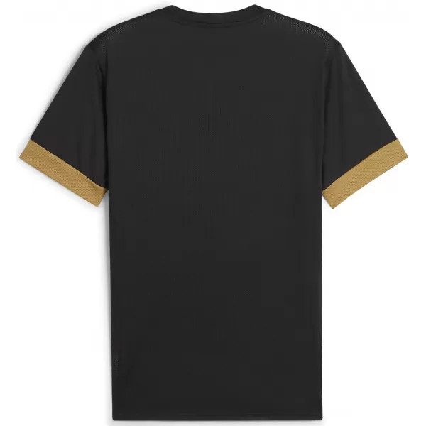 Мъжки фланелка PUMA TEAMGOAL MATCHDAY JERSEY 705747_28 PUMA BLACK/GOLD/MATTE GOLD 
