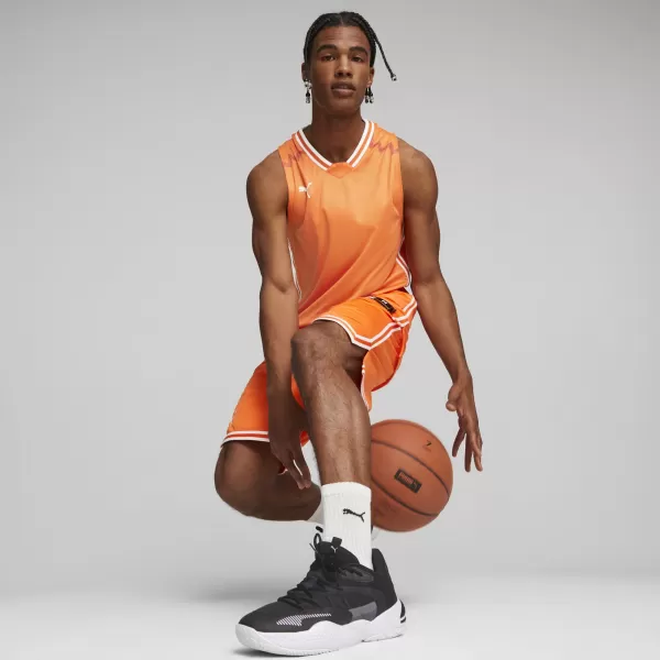  Мъжки фланелка PUMA HOOPS TEAM GAME JERSEY 67662808 ЗЛАТЕН МАК 