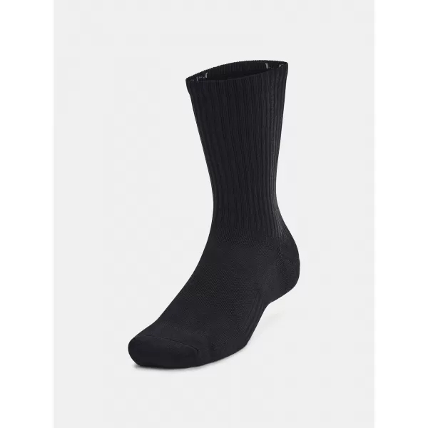  Чорапи UNDER ARMOUR UNISEX UA TC 3PK CREW 1386311-001 ЧЕРЕН 