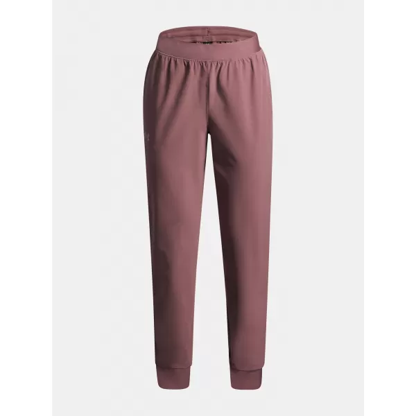  Спортни панталони за момичета UNDER ARMOUR UA RIVAL WOVEN JOGGER 1384207-651 КАФЯВО 