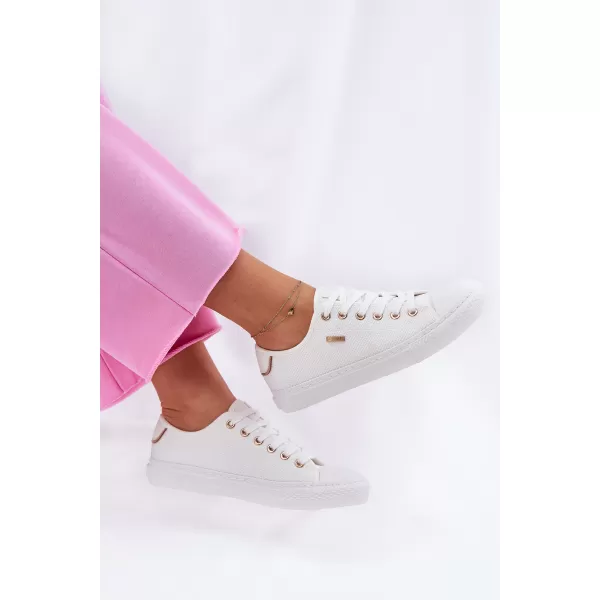  Дамски маратонки BIG STAR RR274766 WHITE Big Star Shoes 