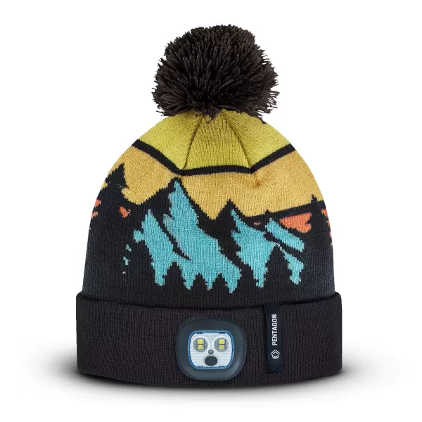  капачка PENTAGON SANCTUARY ADVENTURER KNIT BEANIE WITH FLASHLIGHT K13060 МНОГОЦВЕТЕН 