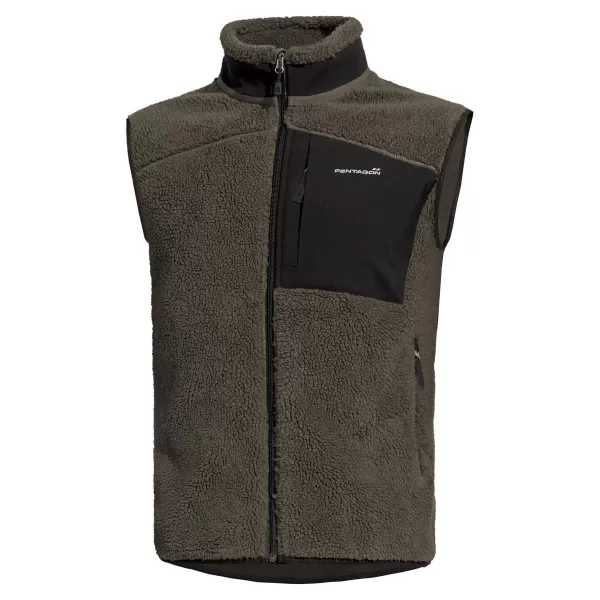  Мъжка жилетка PENTAGON SUMMIT SHERPA FLEECE VEST K04016 КАФЯВО СИВО 