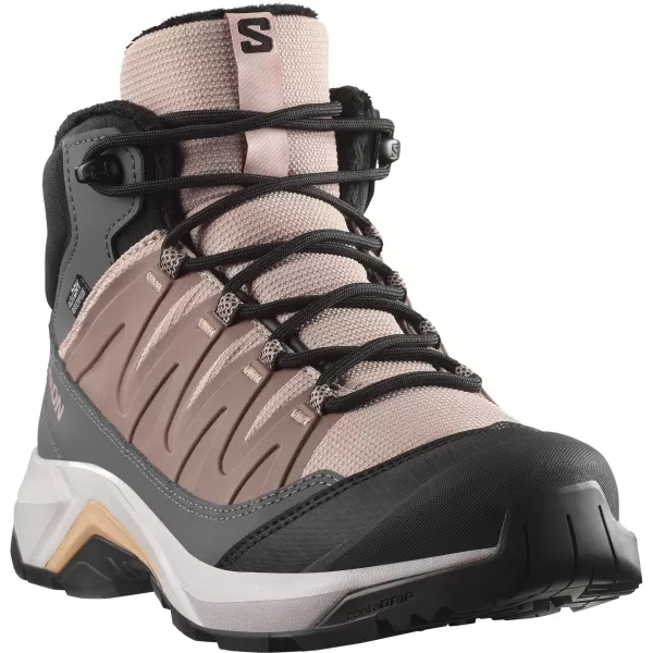  Дамски обувки SALOMON X-ADVENTURE COLDRUSH WATERPROOF W ETHEREA/IRON/МАХАГОНОВА РОЗА 
