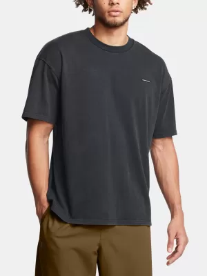 Мъжка тениска UNDER ARMOUR UA M HW OS LOGO WASH SS 1389147-001 ЧЕРЕН