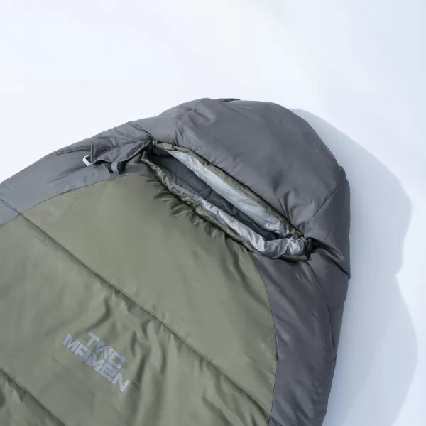  Спален чувал PENTAGON MUMMY SLEEPING BAG 360GR/M² D19003 КАФЯВО СИВО/МИКС 