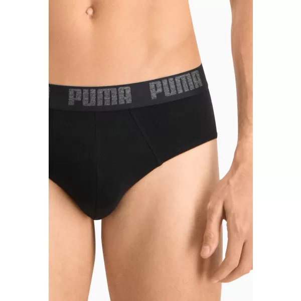  Мъжки брифи PUMA BASIC BRIEF 2P 88910006 ЧЕРНО/ЧЕРНО 