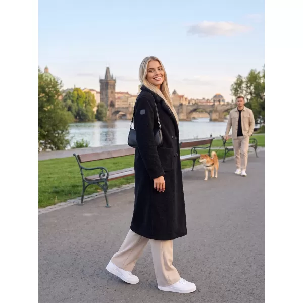  Дамско палто KIXMI VINILA ЧЕРЕН 