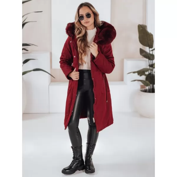  Дамска парка DSTREET TY5114 БОРДО 