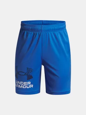 Къси панталонки за момчета UNDER ARMOUR UA TECH LOGO SHORTS 1383333-402 СИНЬО