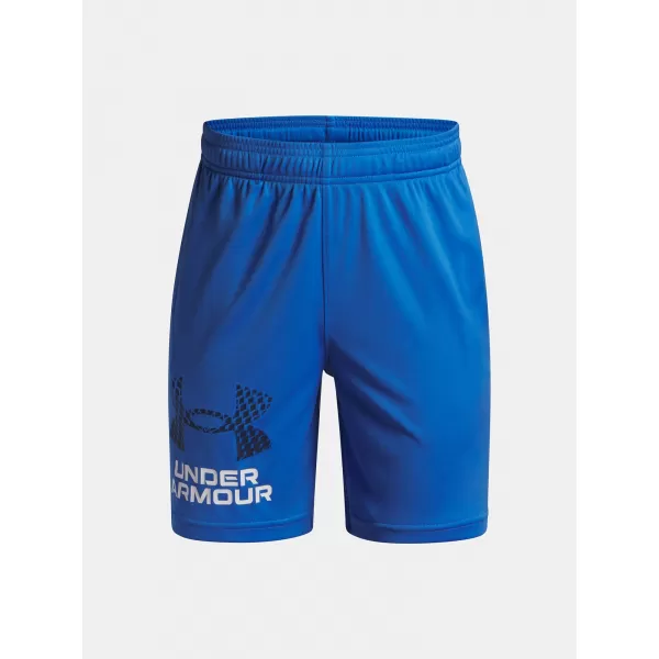  Къси панталонки за момчета UNDER ARMOUR UA TECH LOGO SHORTS 1383333-402 СИНЬО 