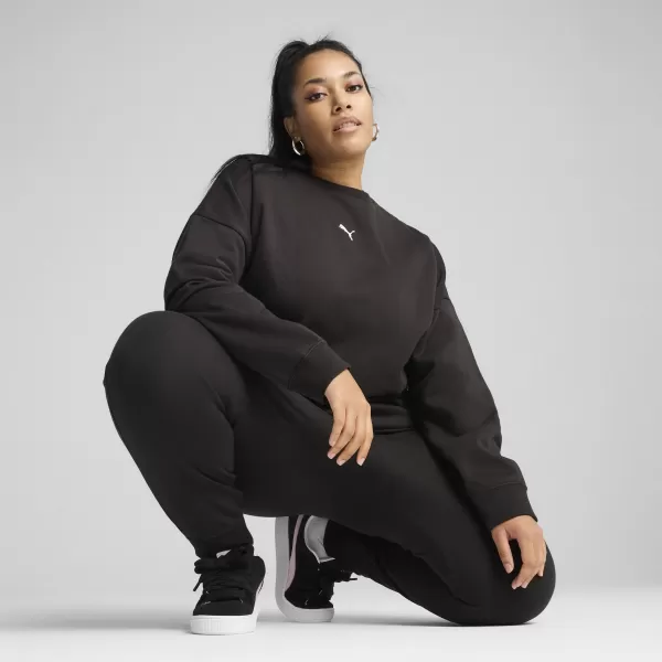  Дамска суитчър PUMA ESS OVERSIZED CREW FL 68540001 PUMA BLACK 