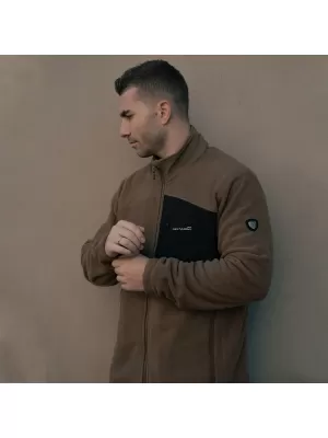 Мъжки суичър PENTAGON ATHOS 2.0 MEN΄S FLEECE JACKET K08047 КАФЯВО СИВО